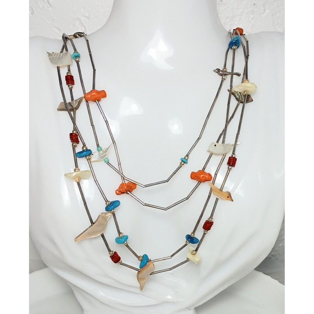 Vintage Fetish Necklace Southwestern